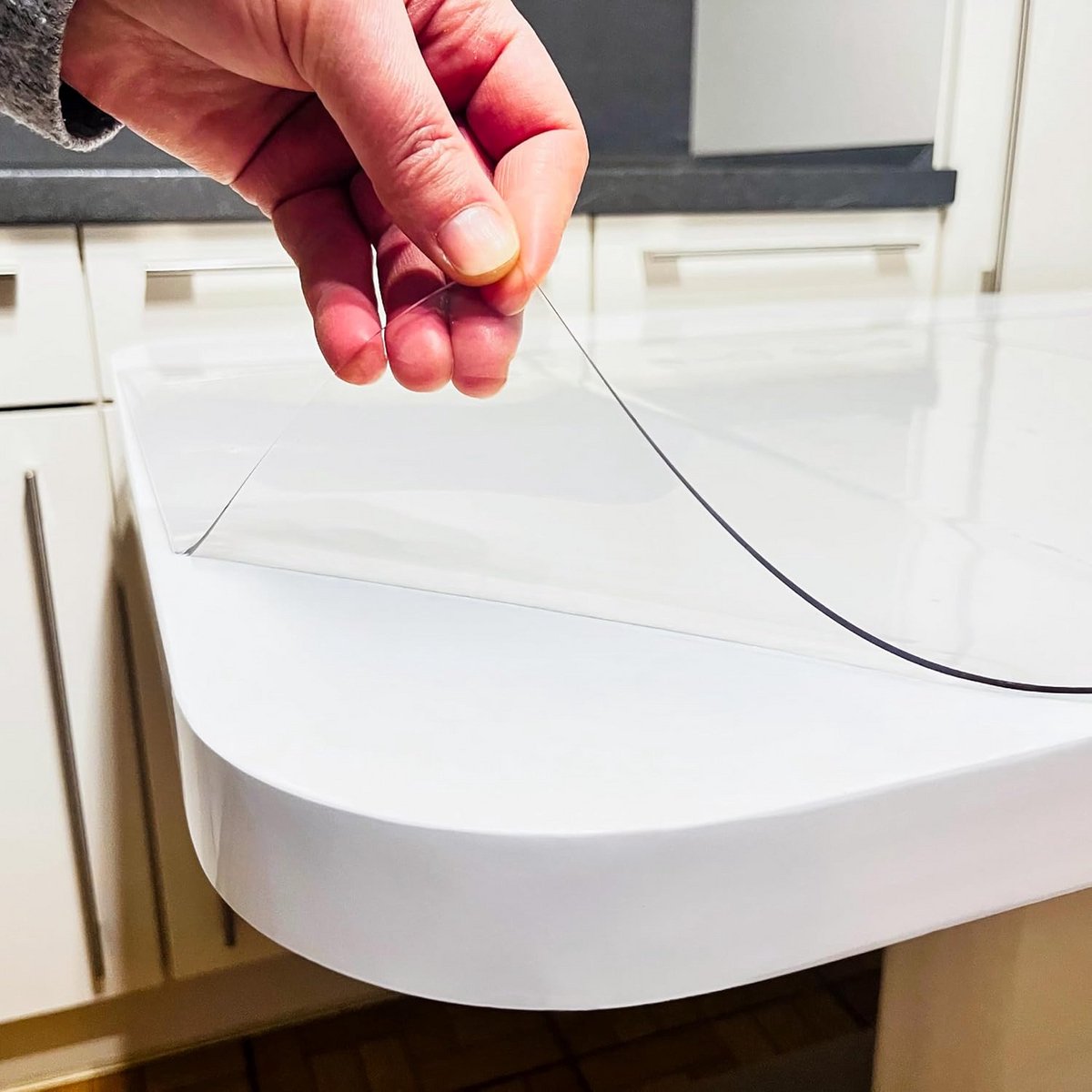 Transparante Tafelzeil 2mm - Krasbestendige en Afwasbare Tafelbeschermer op Maat
