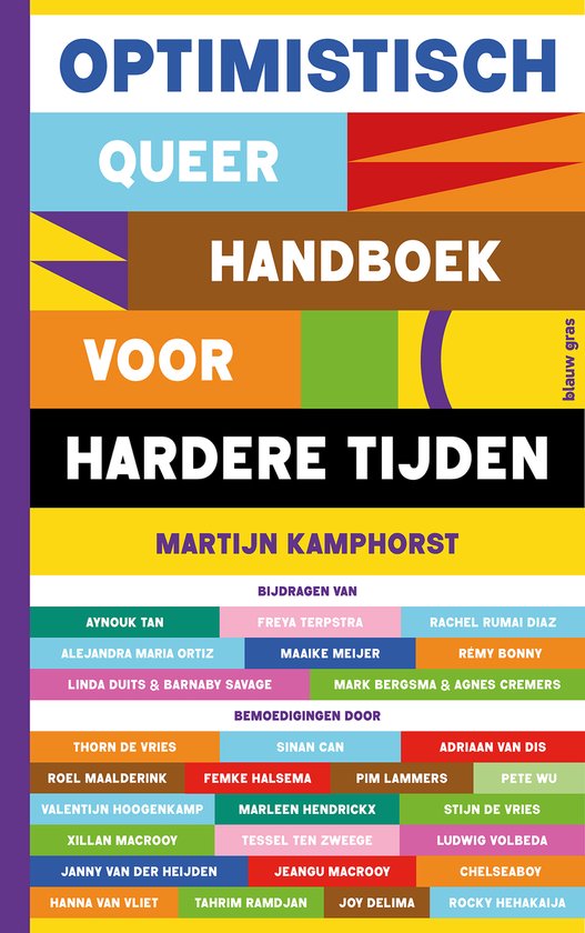 Optimistisch queer handboek voor hardere tijden - cover