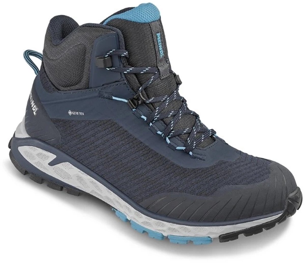 Power Walker Lady 4.2 Mid Hoge Wandelschoen Dames Blauw