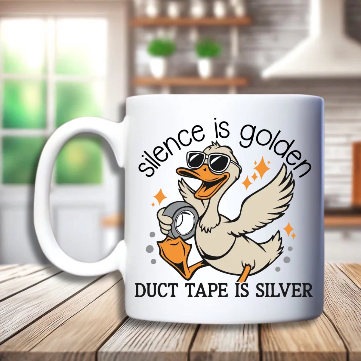 Funny Duck Quotes Mok – Grappige Eenden mok – Keramische Beker 300 ml – Humor Cadeau – Diverse Designs