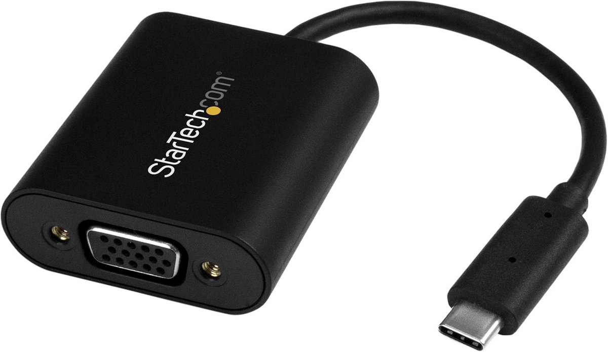 USB-C naar VGA adapter voor hoge resolutie presentaties