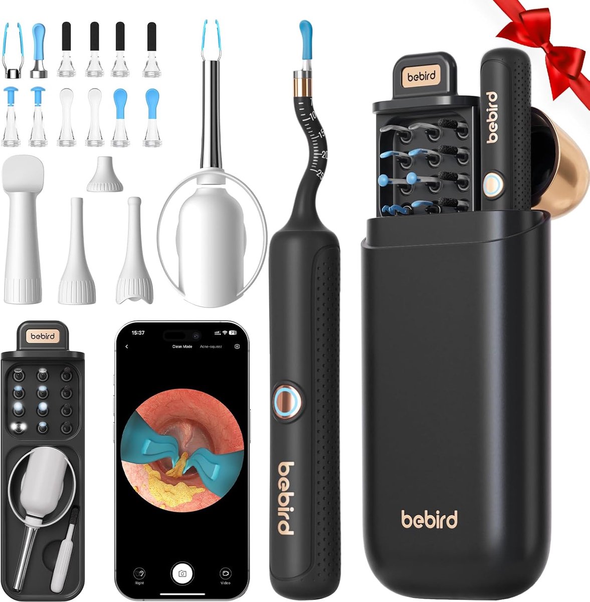 Bebird Smart Visual Ear Cleaner met camera en app