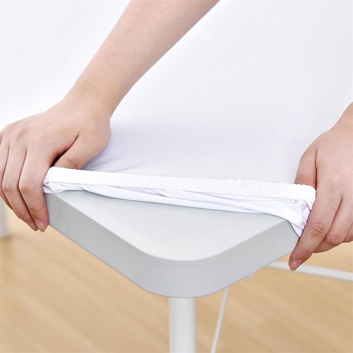 Ronde Elastische Tafelkleed voor Bescherming en Decoratie - Waterafstotend
