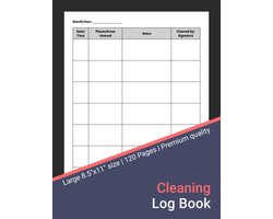 Schoonmaak Logboek voor Thuis, Kantoor en Bedrijven - Onderhoudsregistratie