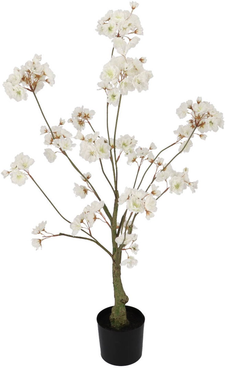 Daan Kromhout - Boom - Kunst - Bloesem - Kersenbloesem - Wit - Kunstplant - 90 cm - Voorjaar - Decoratie