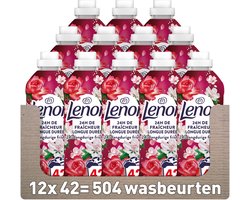 Lenor Wasverzachter - Jasmijn & Rose de Mai - 12 x 42 Wasbeurten