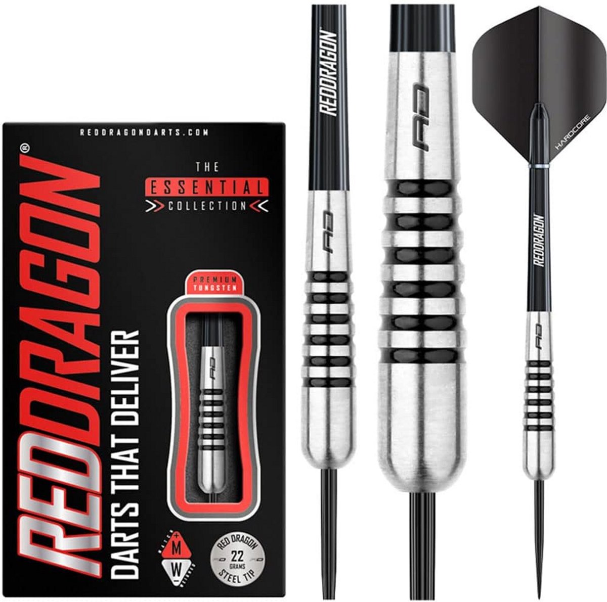 Professionele Tungsten Dartpijlen Set met Flights en Assen - Diverse Gewichten