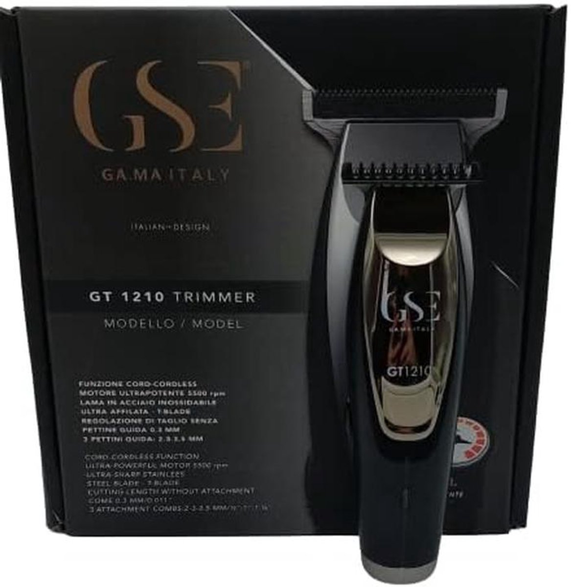 Professionele Draadloze Trimmer voor Haar en Baard - Nauwkeurig en Krachtig