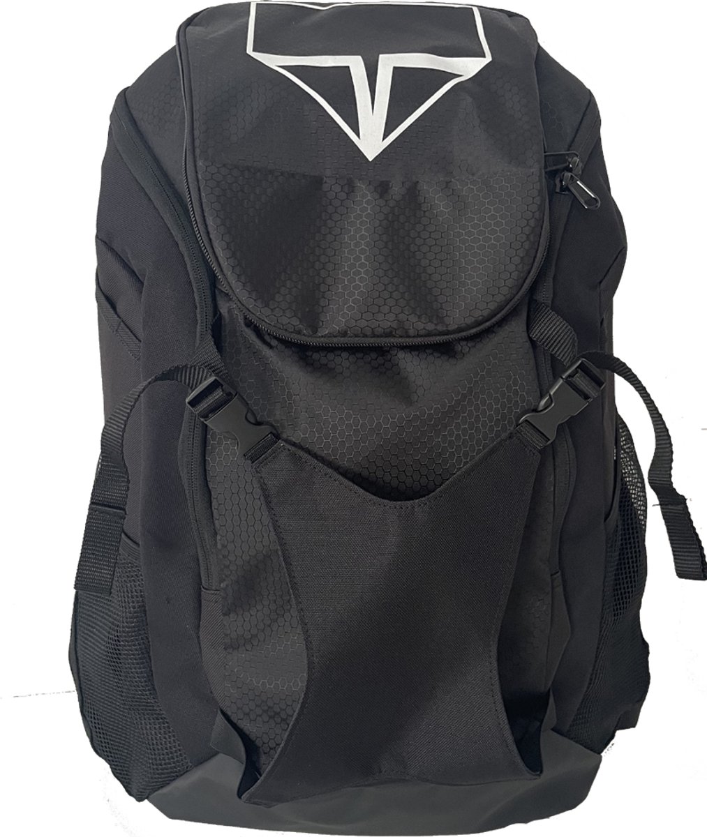 Covee/OBO: Upperdeck - Backpack - Black - Rugtas - Zwart