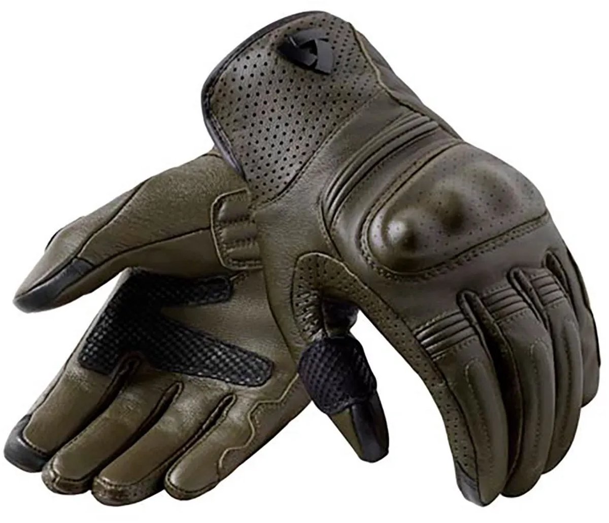 REV'IT! Gloves Monster 3 Dark Green - Maat S - Handschoen – foto 4