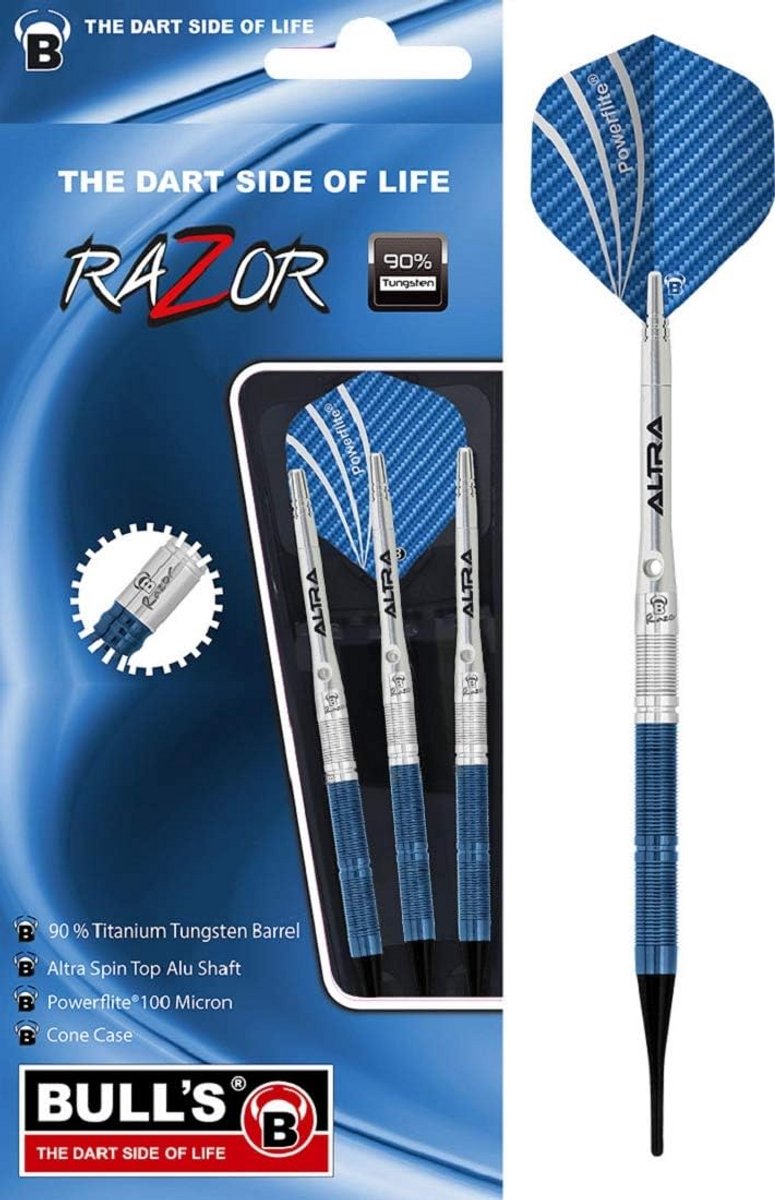 Softpoint Darts 18 gram Wolfraam 90% Slanke Barrel Nauwe Groepering