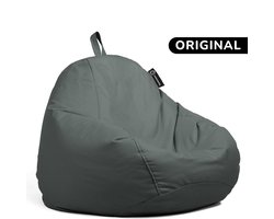 Casacomfy Pear Original - Zitzak Kind & Volwassenen - Binnen & Buiten - Waterbestendig - Antraciet