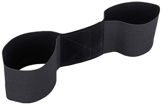 Swing- en Grip-Trainer - Zwarte Grip Trainer + Swingcorrectie Band - Golf Trainingsmateriaal - Golf Spullen van Merkloos — afbeelding 4