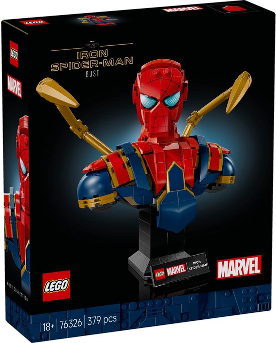 LEGO Marvel 76326 Iron Spider-Man Buste kopen