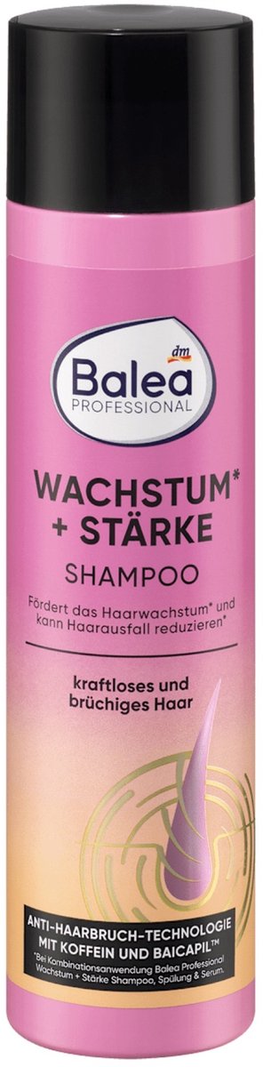 Balea PROFESSIONAL Shampoo voor groei en sterk haar, 250 ml