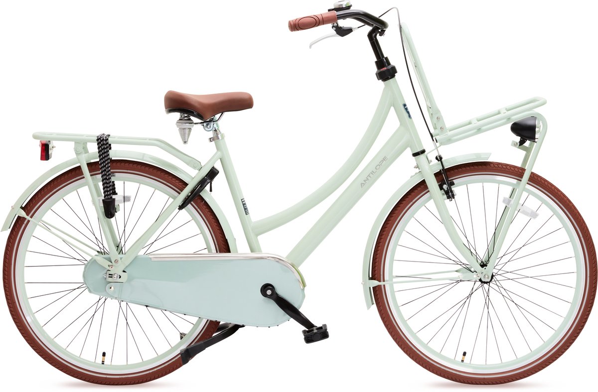 Antilope Mini Cargo X1 Transport 26 Inch Meisjesfiets Mat Lichtgroen
