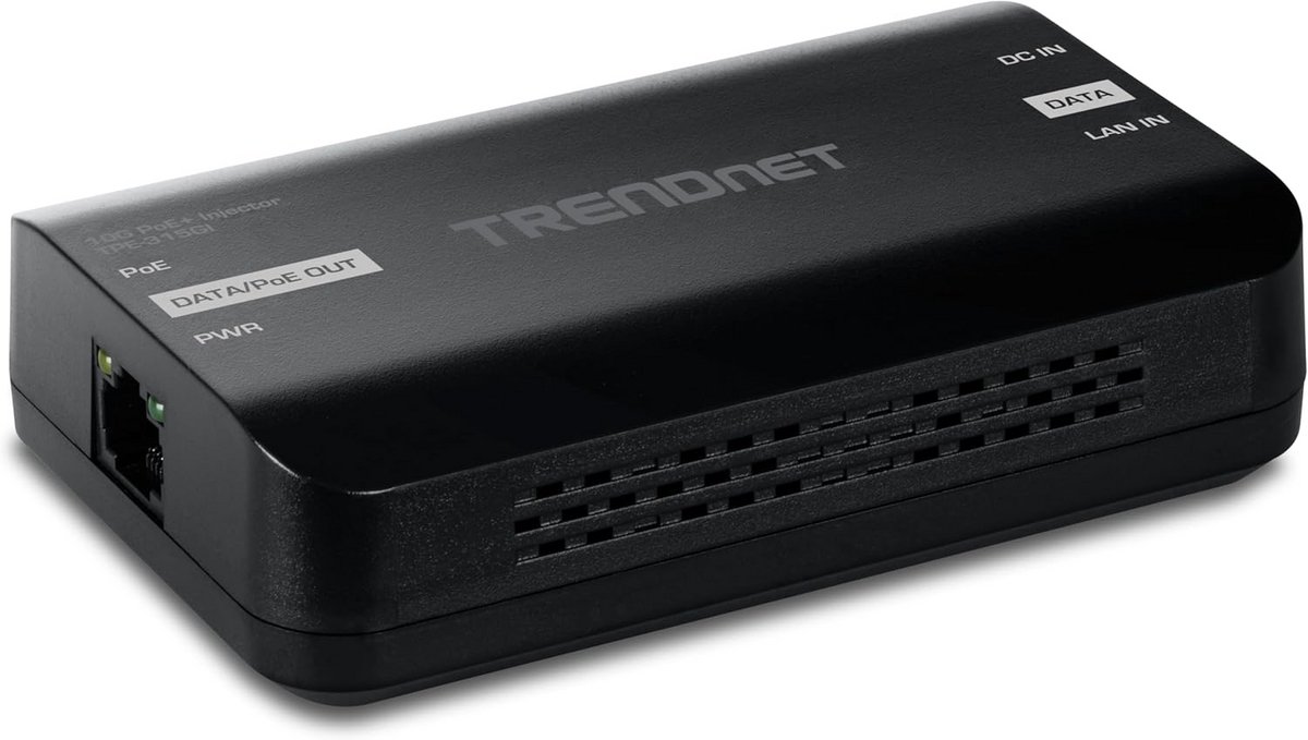 10G PoE+ Injector voor PoE en PoE+ Apparaten tot 100 Meter
