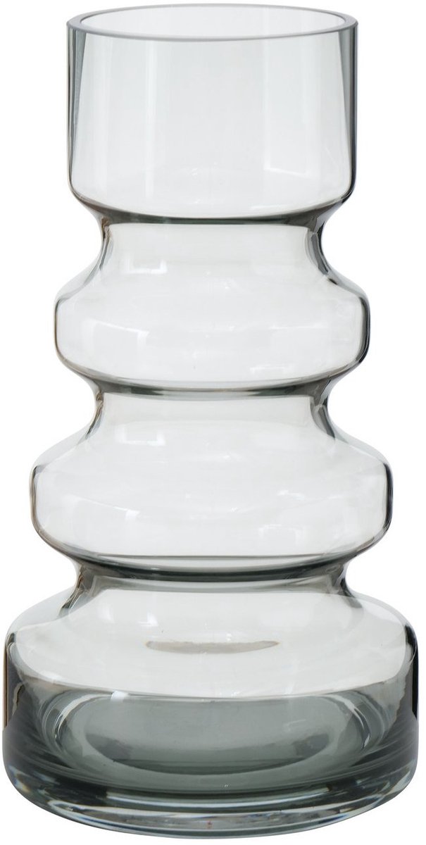 Boltze Deco by Boltze Vaas - glas - transparant - 13 x 25 cm - bloemenvaas