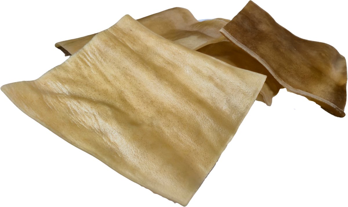 PETSNACK KOPHUIDPLAAT 5 KG - Hondensnacks - Kauwstaaf - Runderkophuid voor Honden - Kauwbotten Hond - Gedroogde hondensnacks - 100% natuurlijk Kophuid -