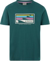 Protest PRTHanwell - T-shirt Heren - Korte mouwen - Ronde hals - Normale pasvorm - Crème