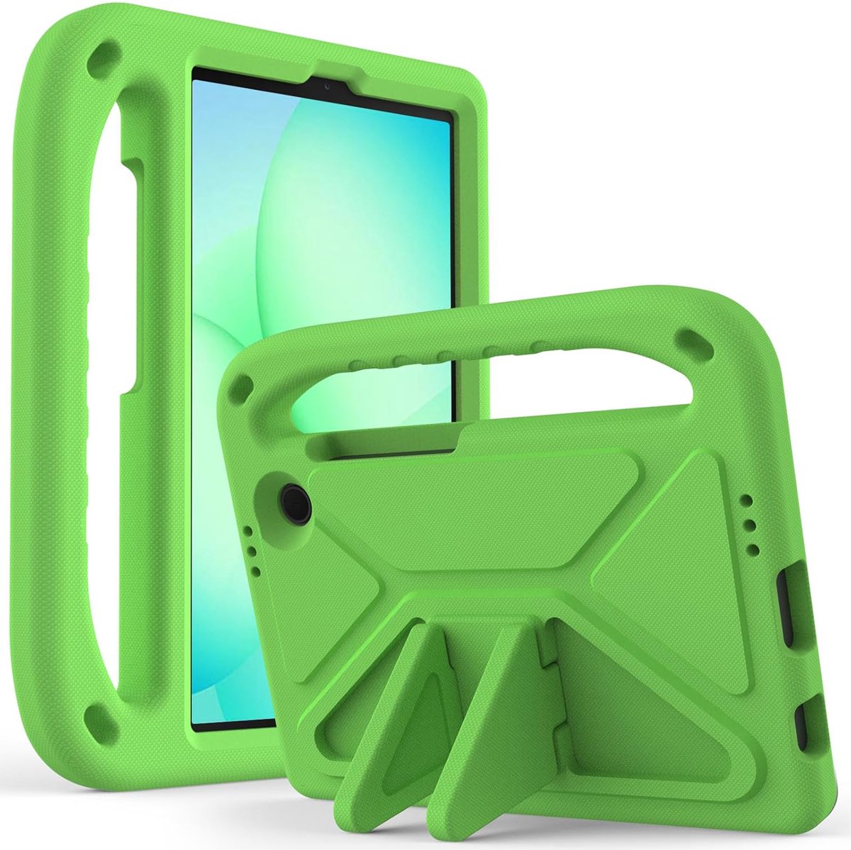 Kinder Tablet Hoes geschikt voor Samsung Galaxy Tab A9 Plus / A11 Plus – Groen