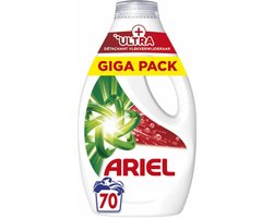 Ariel Vloeibaar Wasmiddel + Ultra Vlekverwijderaar - 70 Wasbeurten