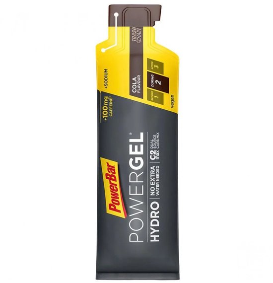 Powerbar Energiegels - Powergel Hydro - Cola (met cafeïne) 24x67ml — afbeelding 3