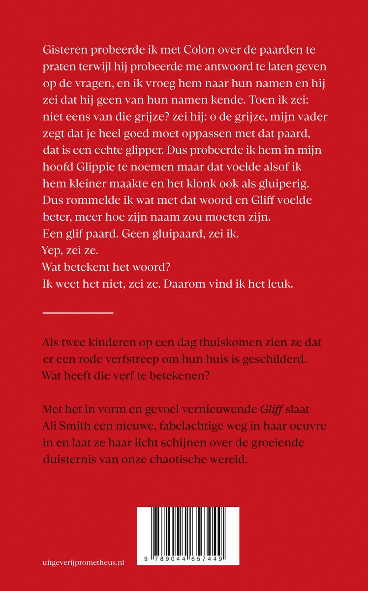Gliff - back cover