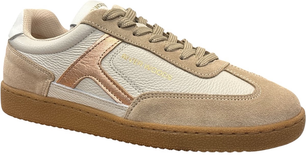 River Woods Sneaker Beige - Maat 38