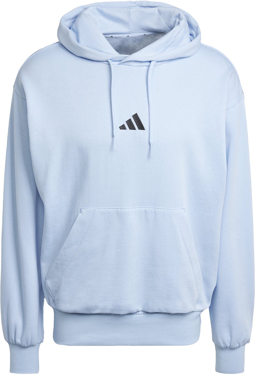 Hoodie adidas Essentials Feelcozy Fleece Zwart