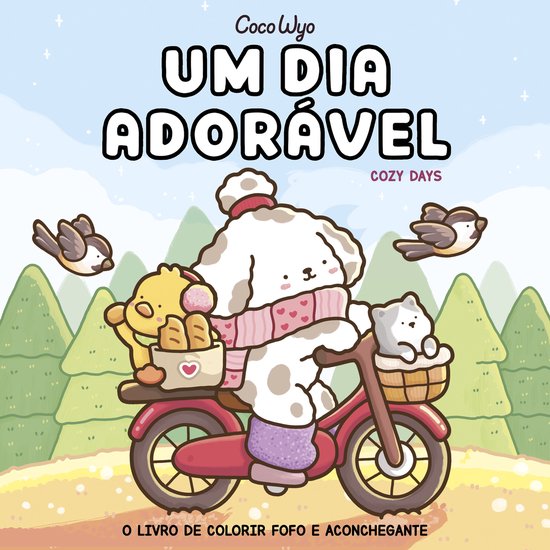 Um dia adorável (Cozy Days) – livro de colorir Coco Wyo - cover