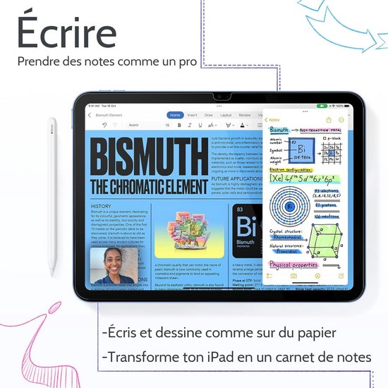2x Matte Schermbeschermer voor iPad Pro 12,9 inch - Tekenen als op Papier Optiek — afbeelding 3