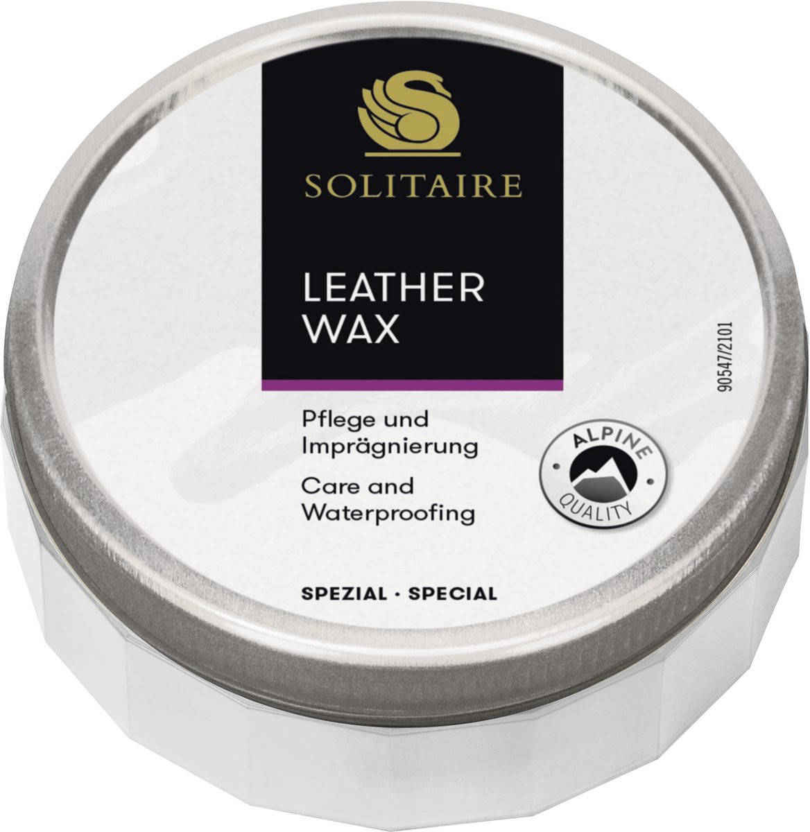 Solitaire - Leather Wax - Waterproofing & Care - Alpine Quality - Schoenonderhoud - Was - Carnauba - Bijenwas