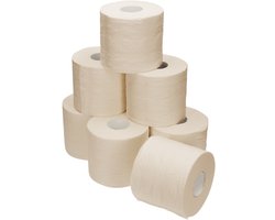 48 SuperRollen | 3-Laags Ongebleekt Bamboe Toiletpapier | Natuurlijk Zacht & Duurzaam Eco Wc Papier