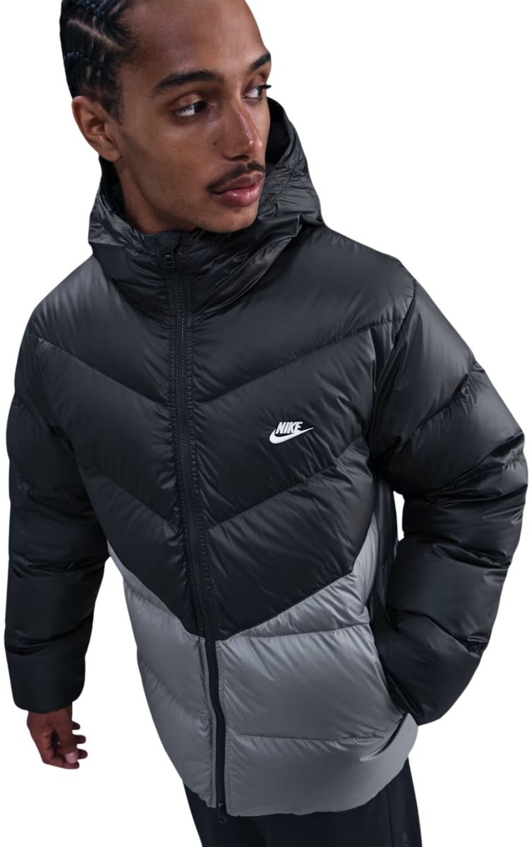 Nike Windrunner Dons Winterjas Hq7790-061 Kleur Zwart
