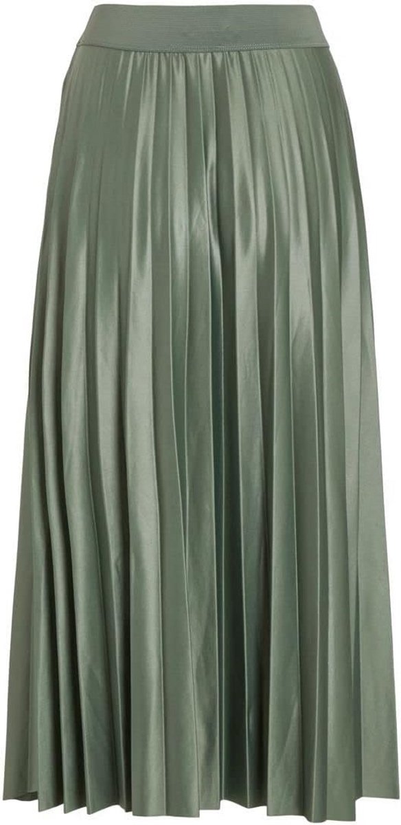 Elegante Plooien Dames Rok met Elastische Tailleband