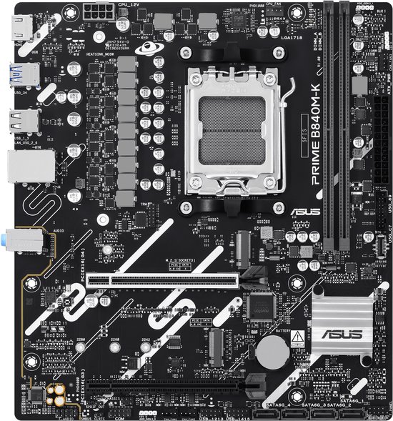 ASUS PRIME B840M-K B840 Socket AM5 micro ATX