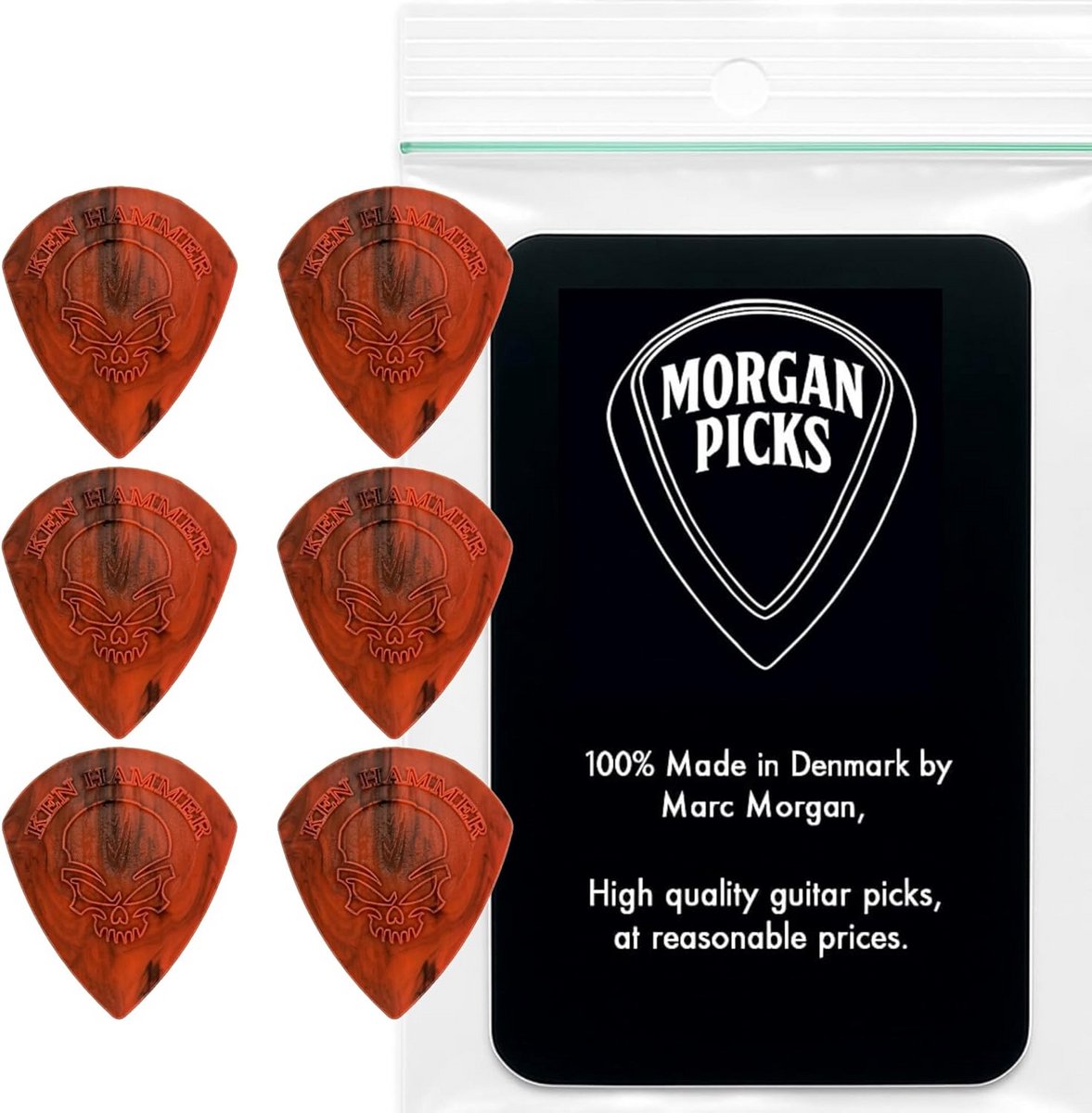 Ergonomisch Gitaar Plectrum met Uitzonderlijke Grip en Nauwkeurige Klank