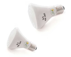 LayZyEgg® Keramische Infrarood Warmtelamp 60 Watt – 2 STUKS - Donkerstraler zonder licht - E27 Fitting - 20.000 Branduren – Warmtebron – Geschikt voor Terrarium & Opfok – Voor Kuikens, Reptielen, Pulletjes, Pups & Kittens