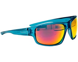 Colmic Blue & Red Sunset Mirror Sport Vis Zonnebril Gepolariseerde Polaroid Polariserende Visbril