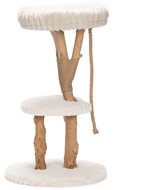 Designed By Lotte Reya - Krabpaal - Hout - Creme - 60x60x103 cm