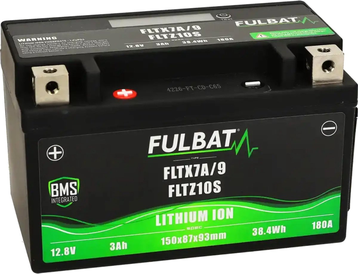 Fulbat Accu Fulbat FTX7A/9 FLTZ10S Lithium-ion 12V 3Ah