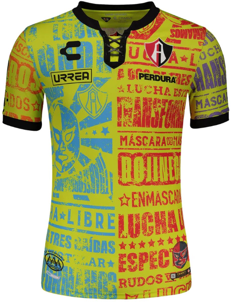 Atlas Special Edition Shirt 2022 - Mexico Voetbalshirt - Atlas FC - Maat S - Charly - Globalsoccershop