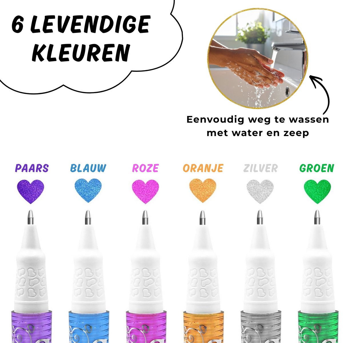 Boncy® XXL Glitter Tattoo Set - Schmink Tattoos Body Glitters - Incl. Sjablonen en Glitterstiften - Tijdelijke Nep Tatoeages Voor Kinderen & Volwassenen - Glittergel Gezicht - Temporary Kinder Gel Neptattoos - Plak Lijm Tatoeage - Neptattoo Haar Face — afbeelding 2