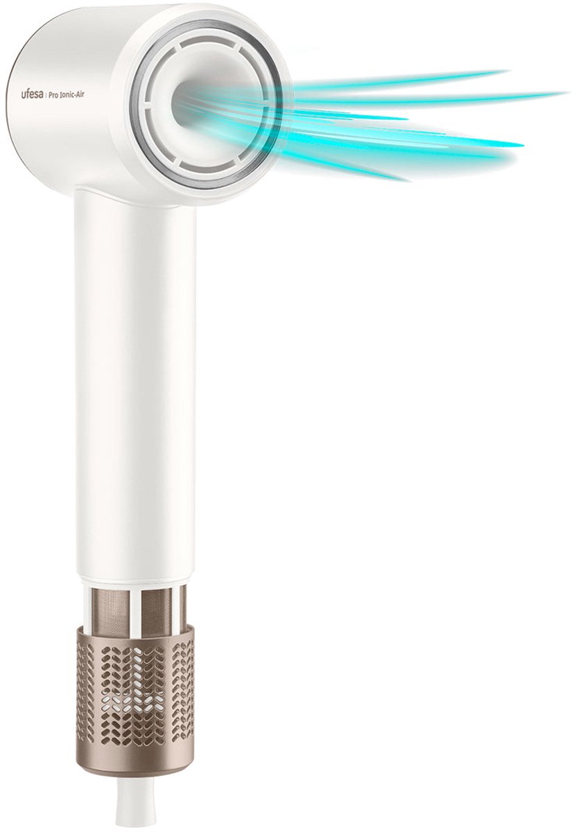 Ufesa Pro Ionic Air Föhn – 2200W – Ionische Technologie – 2 Snelheden & 3 Warmtestanden