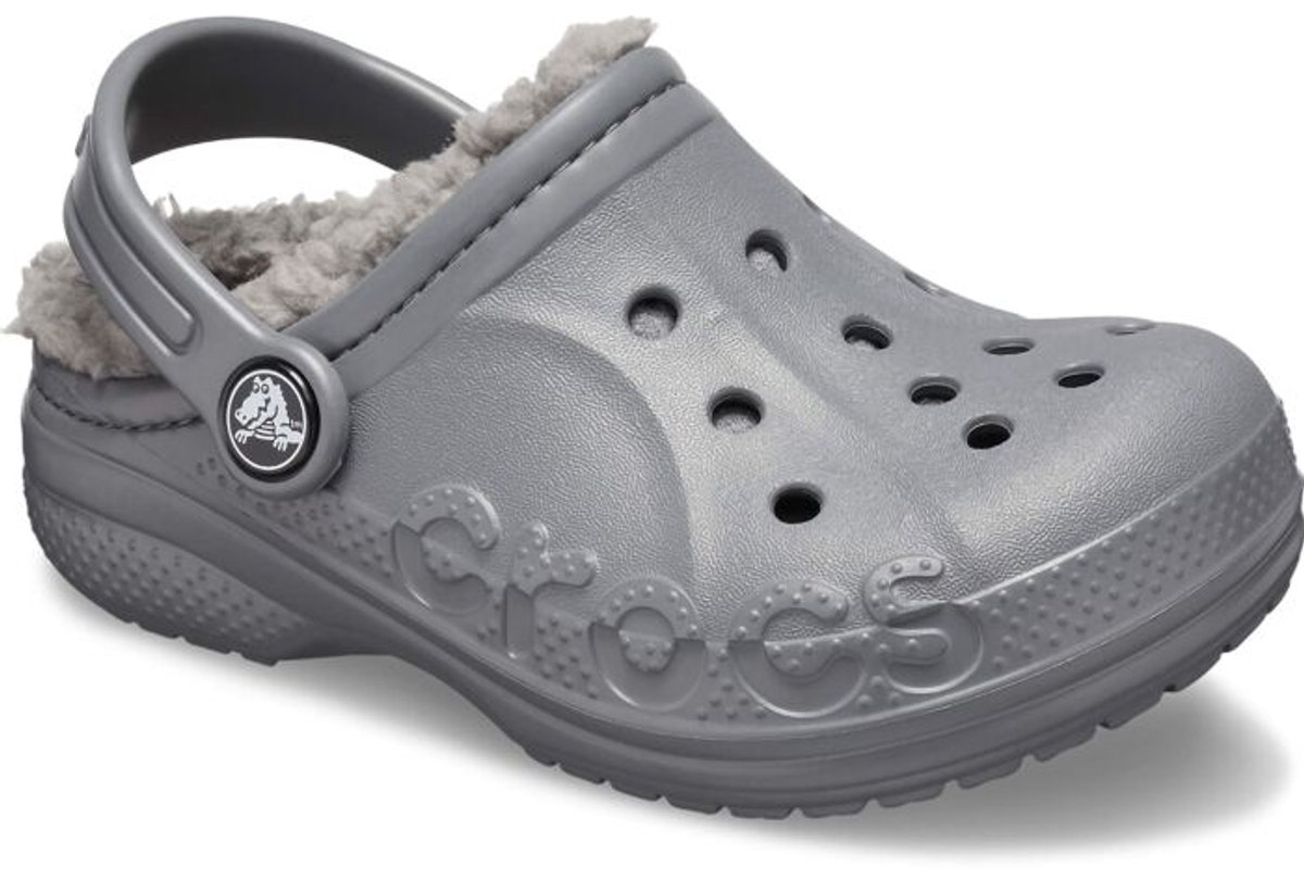 Crocs Baya Gevoerde Binnenkant Donkergrijs Maat 25/26 C9