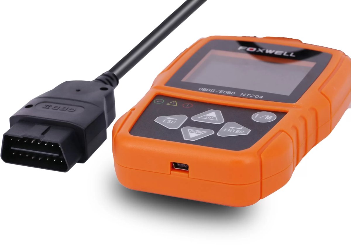 Foxwell NT204 NL OBD2 Scanner | Diagnoseapparaat Auto | Foutcodes Uitlezen & Wissen | OBD2 EOBD CANBUS | Nederlandse Software | 5 jaar garantie thumbnail 4