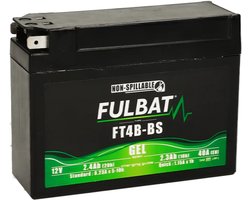 Fulbat YT4B-BS Motor Accu 12V 2.4Ah – Gel SLA Accu | Onderhoudsvrij