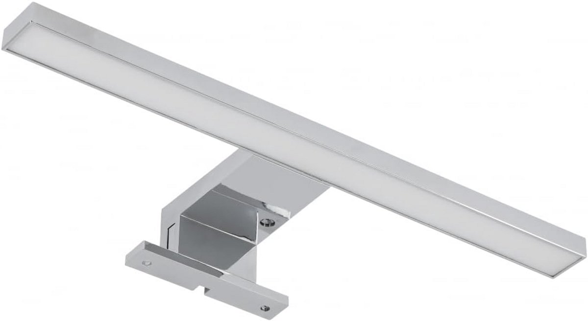 Dimbare LED Spiegelverlichting Badkamer Chroom IP44 Warm Wit