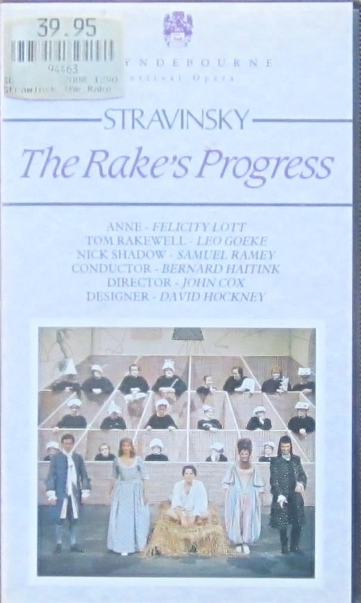 The Rakes Progress Opera Opname met Bernard Haitink
